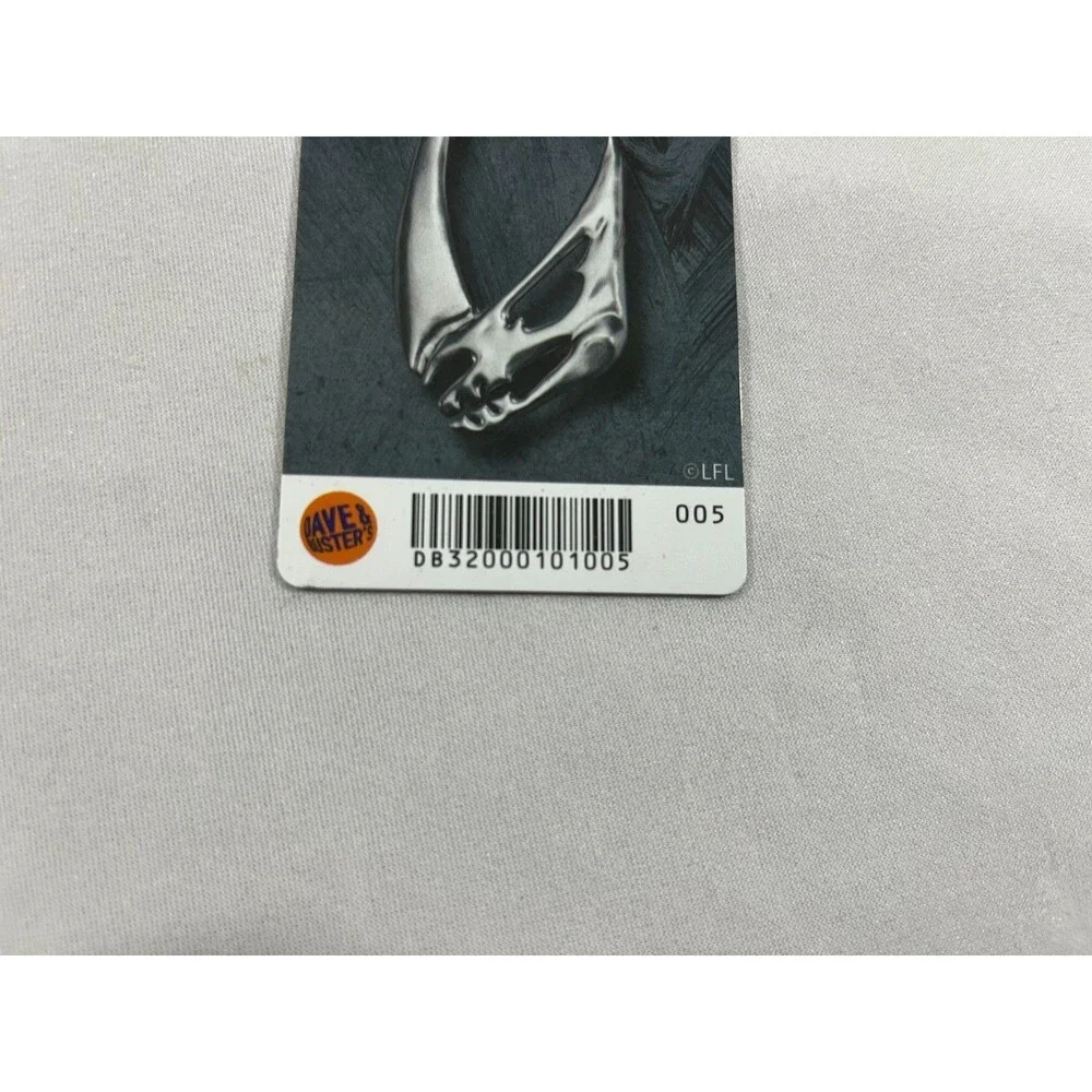 Dave and Busters Star Wars The Mandalorian and Grogu Coin Pusher Anzellans Card